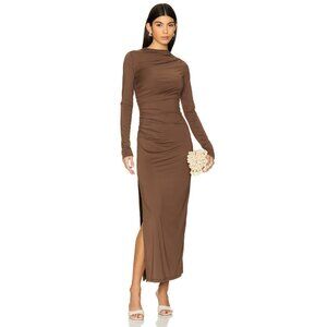 NIA Irina Dress in Chocolate